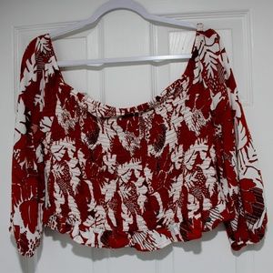 Roxy Like the Sun Off the Shoulder Top